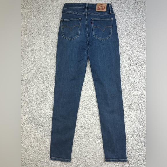 Levi's Jeans Womens 27 High Rise 721 Dark Wash Classic Basic Denim Everyday - Picture 4 of 4